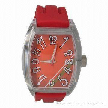Plastic Wristwatches, Various Colors are Available, OEM Orders are Welcome